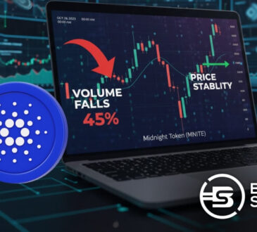 Cardano’s Midnight Token Volume Falls 45% While Price Shows Stability