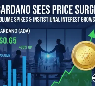Cardano Sees Price Surge as Volume Spikes and Institutional Interest Grows