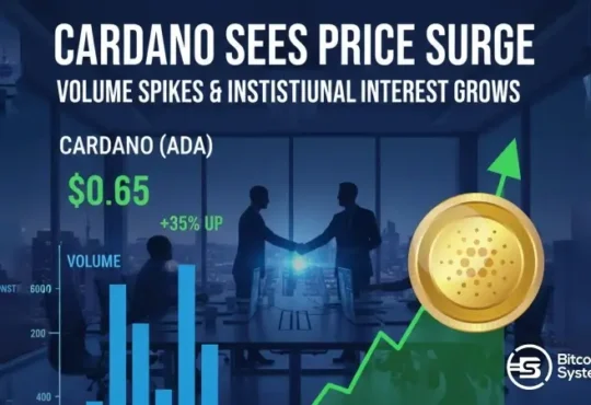 Cardano Sees Price Surge as Volume Spikes and Institutional Interest Grows