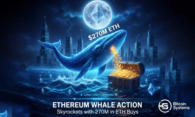 Ethereum Whale Action Skyrockets with 270M in ETH Buys and Long-Term Positioning